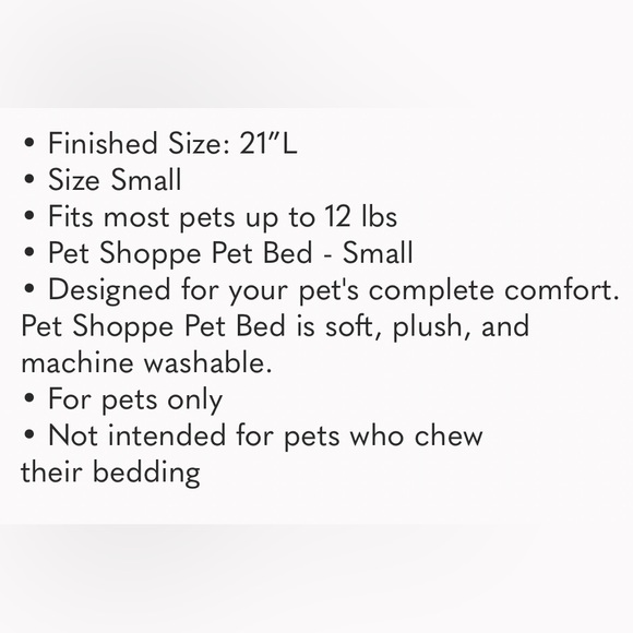 💋 New PetShoppe Pet Bed, For Dogs or Cats - 💥Pet Bed is a Light Gray - Picture 4 of 7